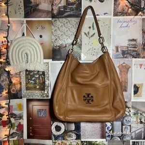 Tory Burch | Britten tan brown hobo bag